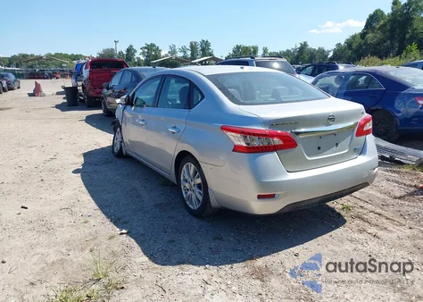 2013 Nissan Sentra Sl из США, поврежденный, VIN 3N1AB7AP6DL629129